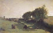 Jean Baptiste Camille  Corot Le vallon (mk11) china oil painting reproduction